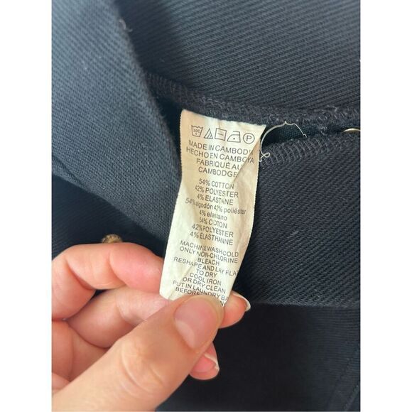 Michael kors black pants leggings, stretchy work, comfy pants size large - Picture 5 of 5